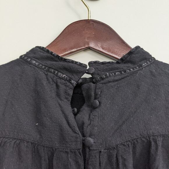 My Sunday Morning Embroidered High Neck Blouse S - Picture 9 of 9